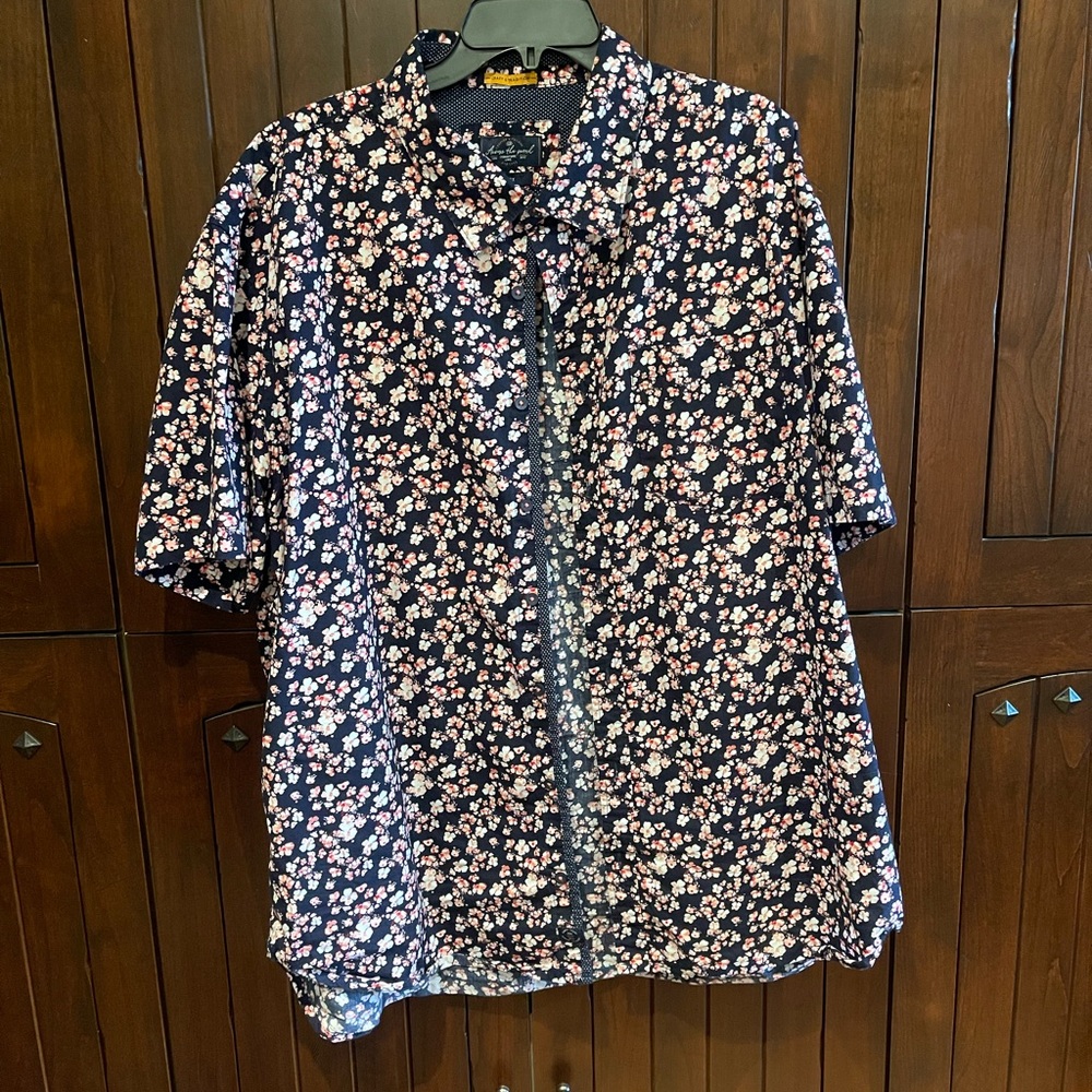 Craft Floral Polka Dot Shirt